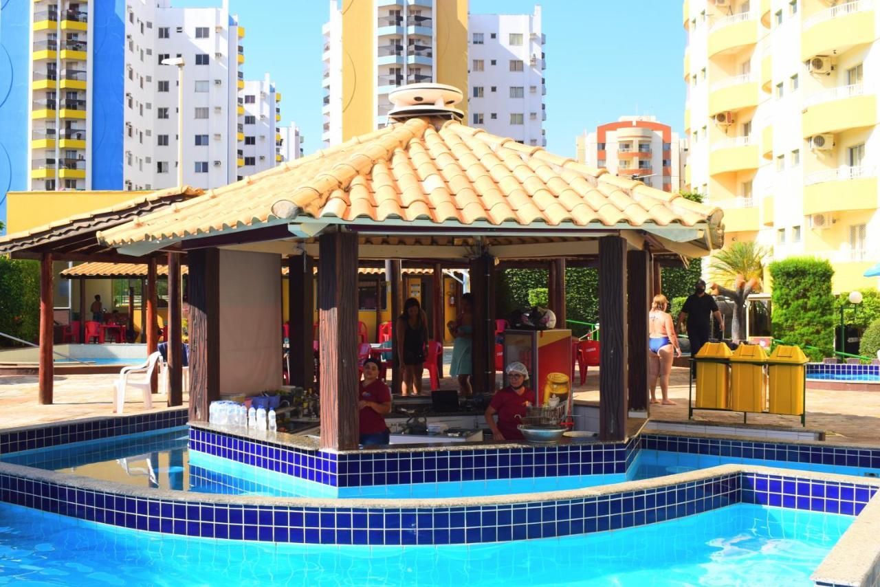 カルダス・ノバス Flat Com Parque Aquaticoアパートホテル エクステリア 写真
