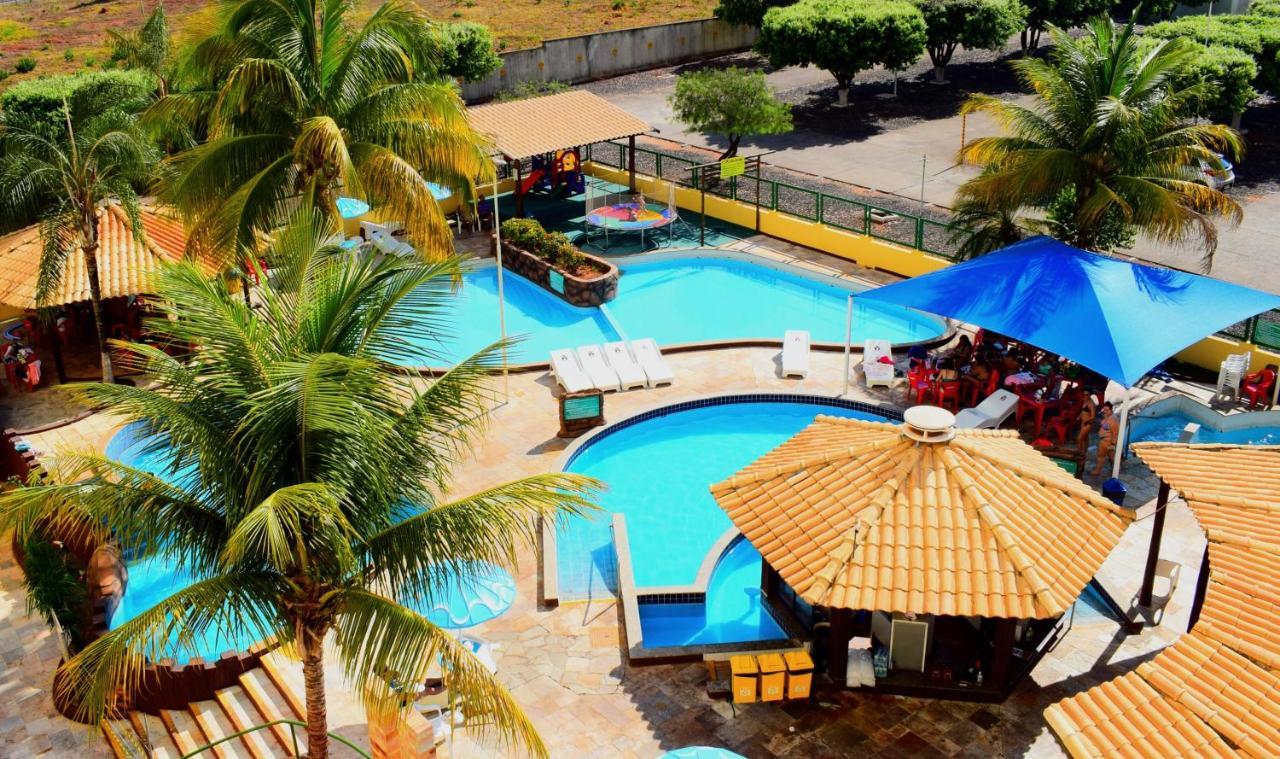 カルダス・ノバス Flat Com Parque Aquaticoアパートホテル エクステリア 写真