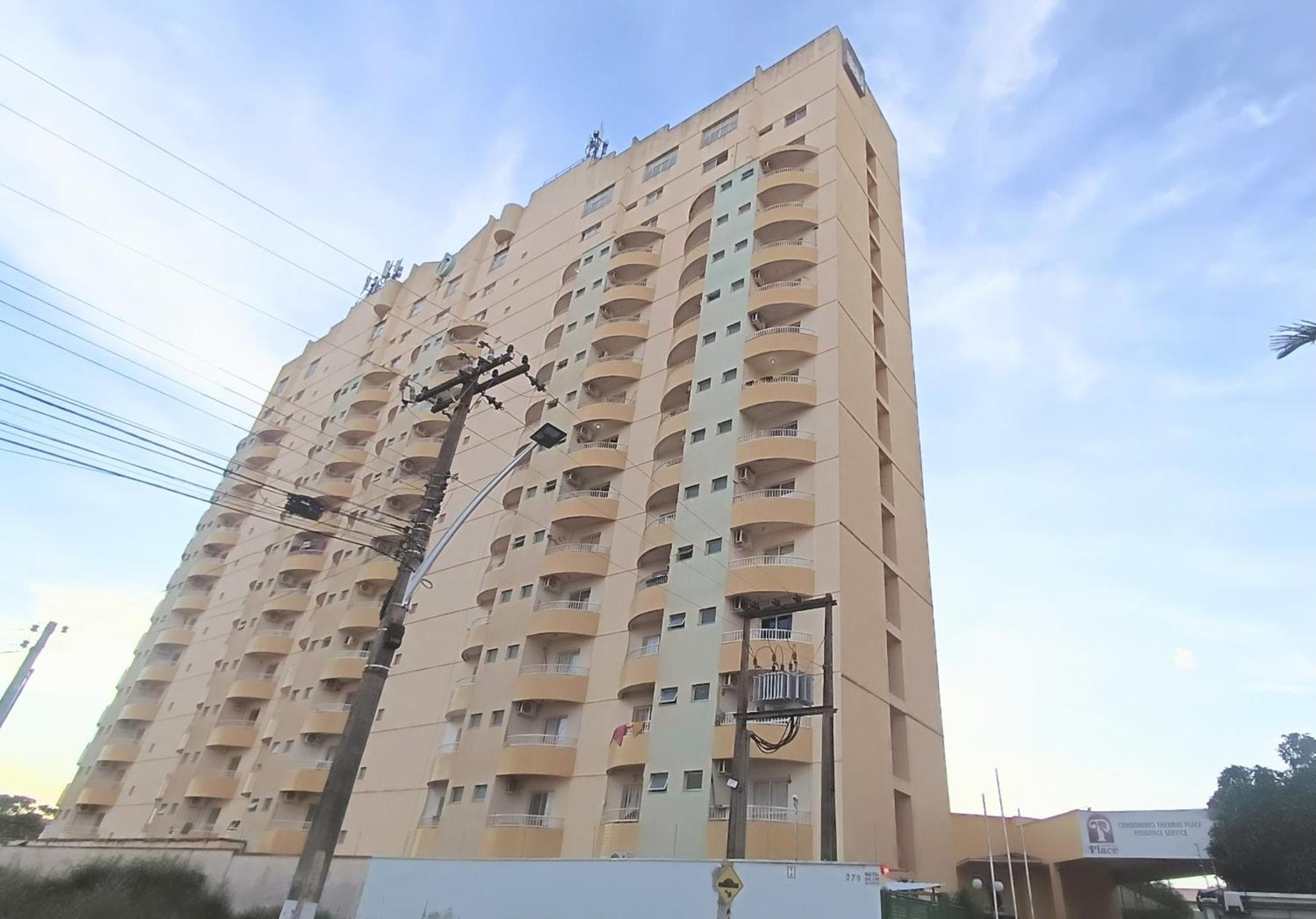 カルダス・ノバス Flat Com Parque Aquaticoアパートホテル エクステリア 写真